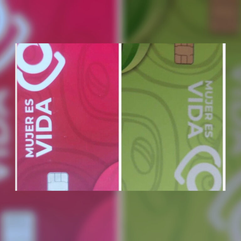 Morenos y Verdes se cruzan por el color de las tarjetas del programa social “Mujer es vida”, emblema de Mara Morenos y Verdes se cruzan por el color de las tarjetas del programa social “Mujer es vida”, emblema de Mara