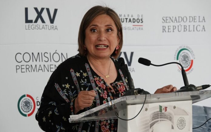 La candidata Xochitl Gálvez señala a AMLO de machista