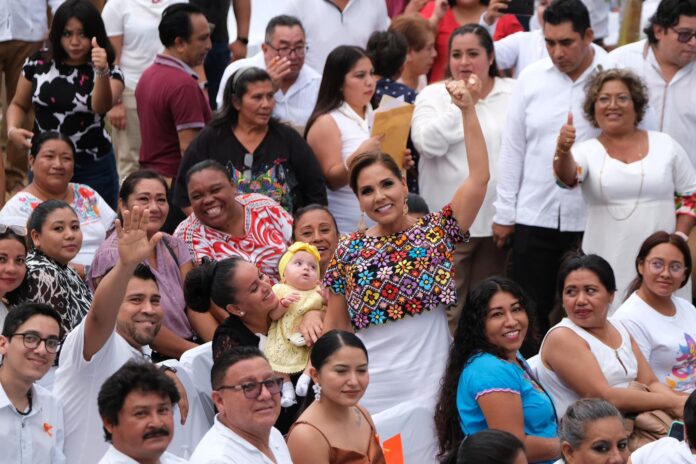 Se redujo la pobreza en Quintana Roo, según primer informe de Mara Lezama