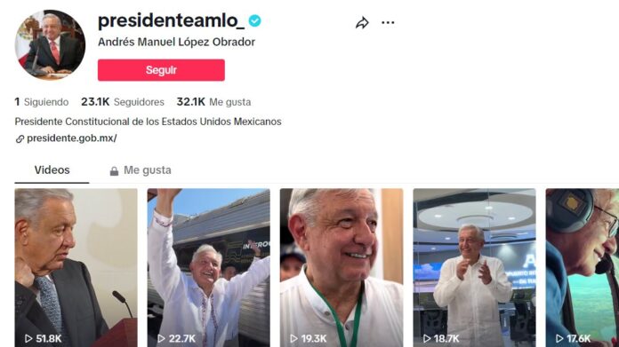 AMLO abre su cuenta de Tik Tok y pide disculpas por comentarios transfóbicos